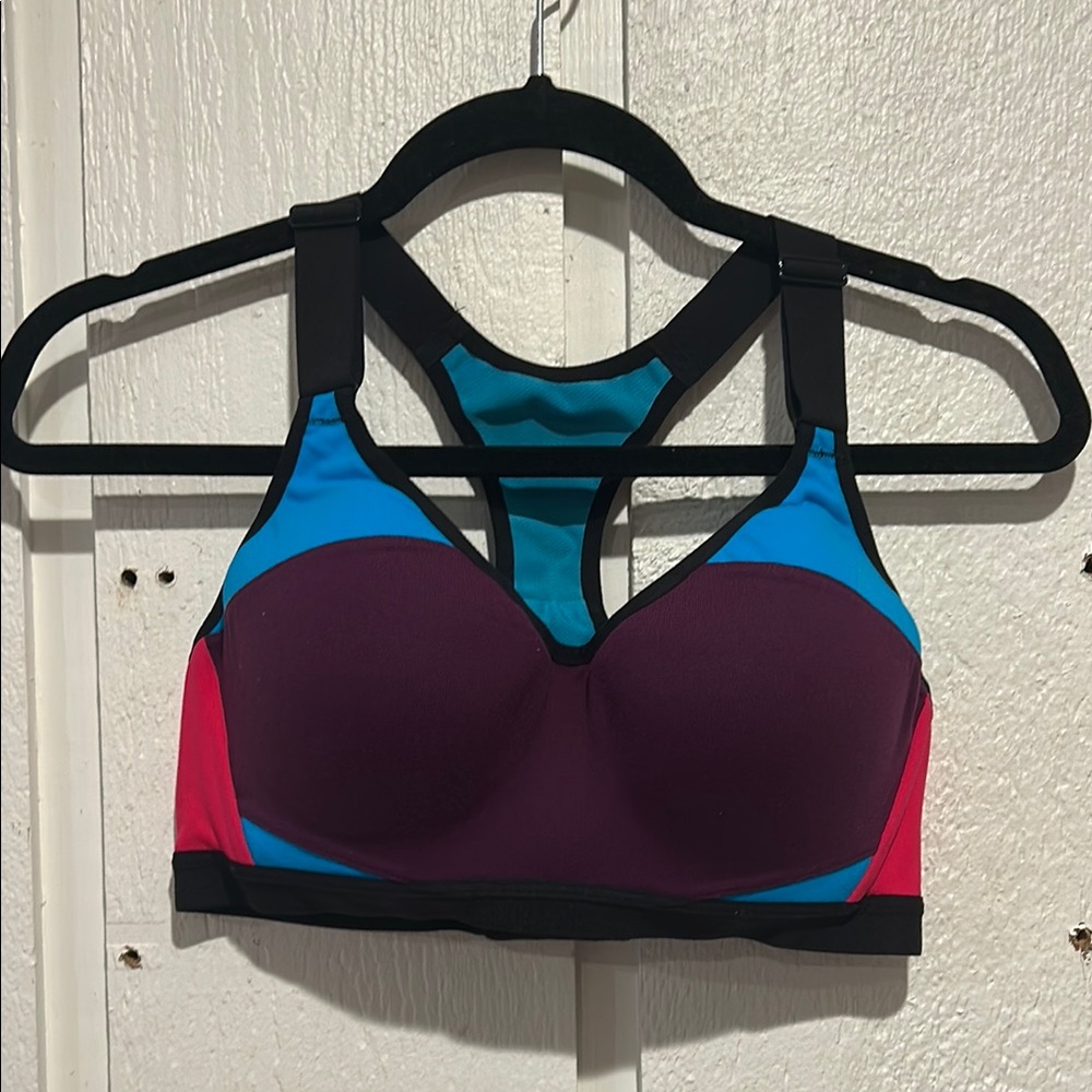 Victorias Secret Sports Bra, Colorblock 34C